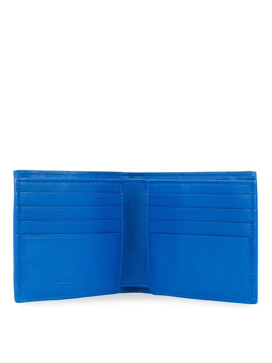 Bottega Veneta Bi-Fold Wallet in Cobalt | Designer Wallets – COSETTE
