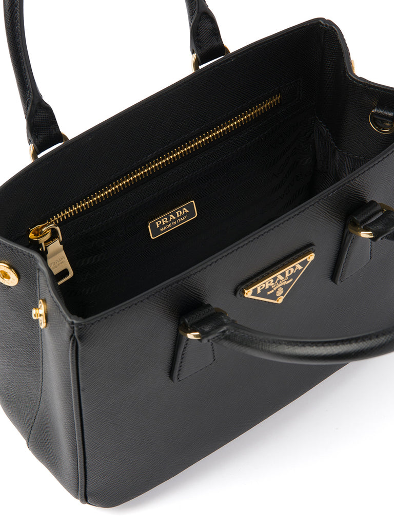Prada black saffiano tote Clearance