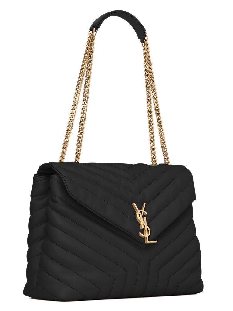 Saint laurent loulou medium in matelasse y leather Clearance