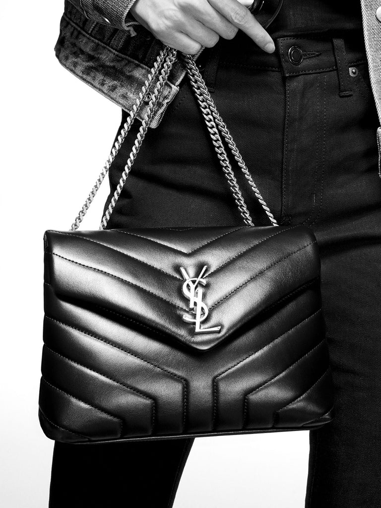 Ysl Loulou Matelassé 'Y' Leather Bag | Cosette