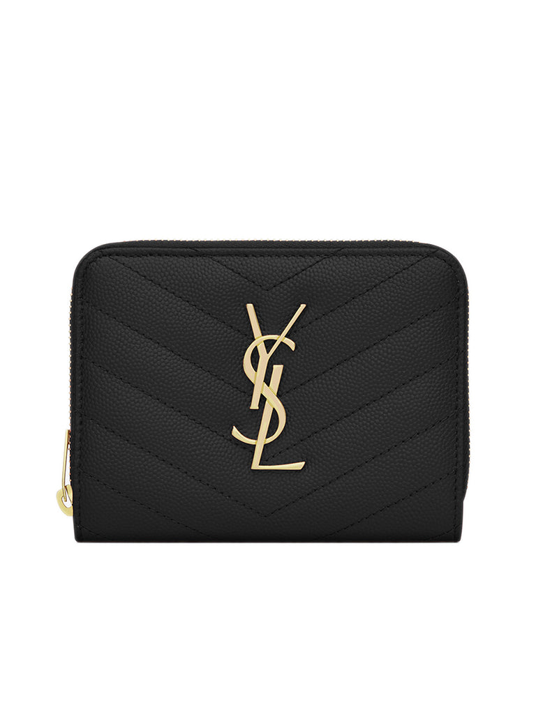 Ysl compact zip around wallet Clearance
